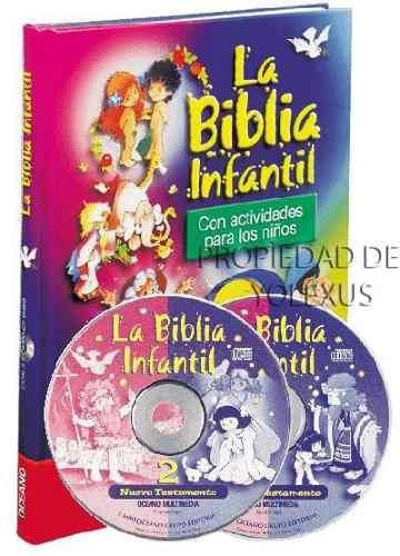 Lbiblia Infantil Con Actividades Para Los Niños+cd - Origina