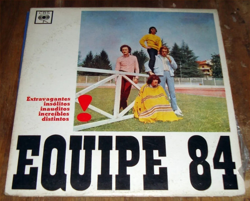 Equipe 84 Extravagantes Increibles Lp Argentina Promo