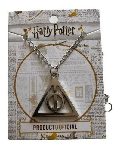 Collar Reliquias De La Muerte  Harry Potter Licencia Oficial