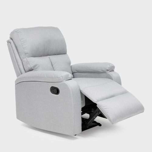 Berger Reclinable Moderno 1 Cuerpo Matheus Gris Vs8070bgr