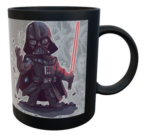 Mug Star Wars Darth Vader Personalizado Con Tu Nombre 