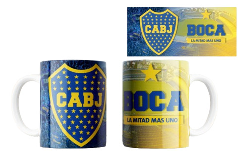 Hermosos Mugs En Ceramica Motivo Boca Y River 11 Oz 