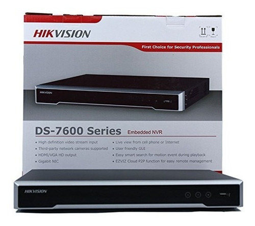 Hikvision H.265 8 Channel Poe 4k Network Video Recorder Nv