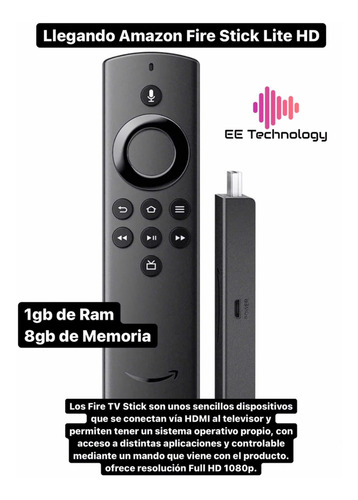 Amazon Fire Stick Lite Hd