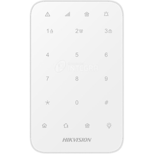 Teclado Inalambrico Hikvision Alarma Led Bidireccional Axpro