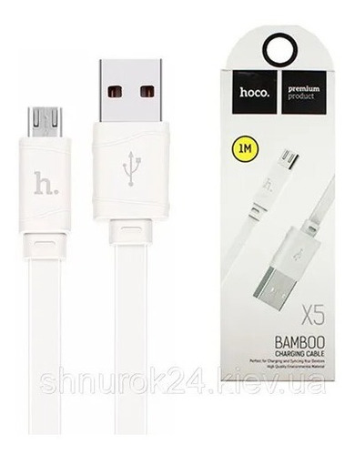 Hoco Cable De Carga X5 Bamboo Tipo C Usb