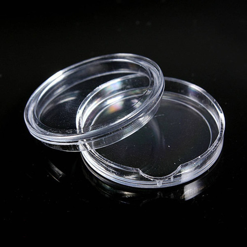 H910, Caja De 3 Cápsulas Pequeñas, Redondas, De Plástico Tra