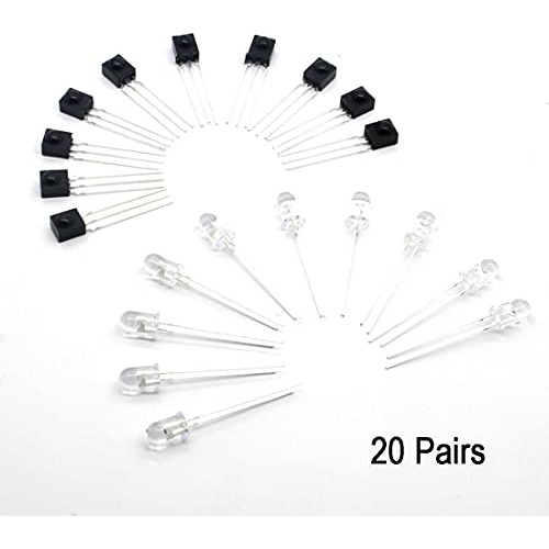 Emisor De Infrarrojos Gikfun Led De 5 Mm Y 940 Nm, Emisión D