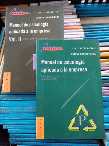 Manual De Psicologia Aplicada A La Empresa Ponce -rf Libros