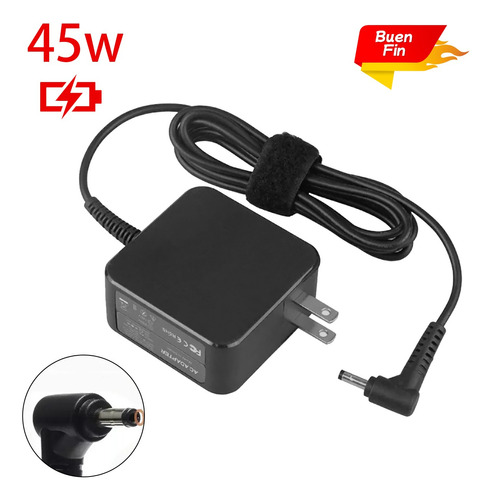 Cargador Adecuado Para Lenovo Laptop Ideapad 20v/2.25a 45w