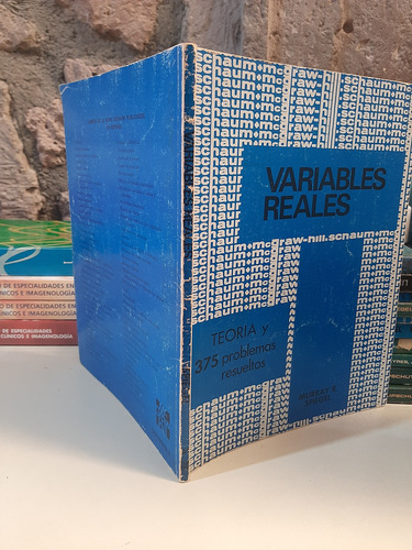 Serie Schaum Variables Reales - Murray R. Spiegel