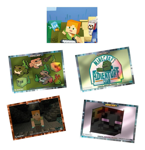 Panini Minecraft Trading Cards 3-crea, Explora, Sobrevive Fa