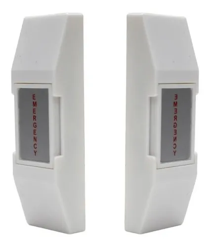 Boton De Salida Emergencia Sat P5, Alarma - Nc/no - Plastico