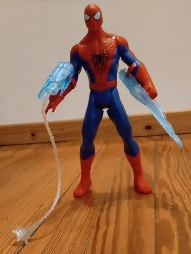 Muñeco De Acción Spiderman Interactivo Traido De Usa Hasbro
