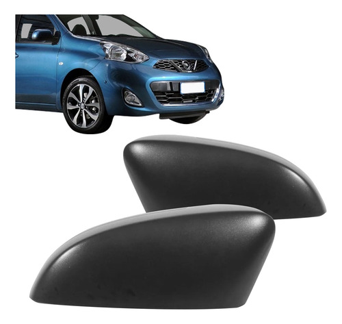 Capa Retrovisor March 2012 2013 2014 2015 2016 Preto