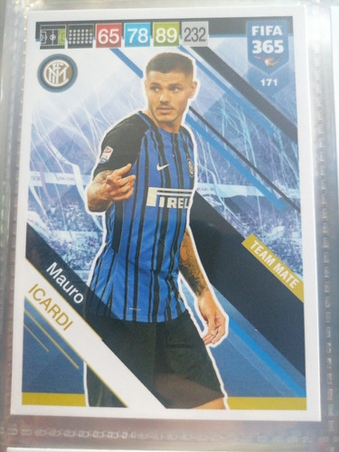 Carta Adrenalyn Fifa 365 2019 - Mauro Icardi Inter De Milán