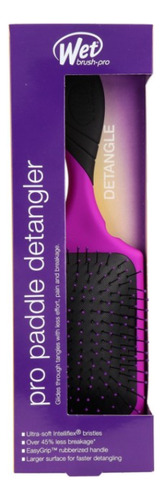 Cepillo Para Cabello Wetbrush Paddle Detangle Color Purple