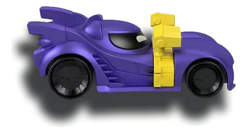 Carro/caminhonete Em Miniatura Fisher-price Batwheels 1:55 Roxo Ban O Batmóvel Com Cinto
