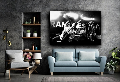 Imagen 1 de 9 de Cuadro-los Ramones-decorativo-ultra Hd 100x70cm.