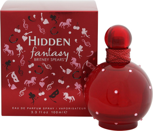 Perfume Fantasy Hidden 100ml Edp Britney Spears ** Original