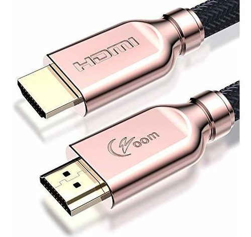 Czoom 4k Hdr Cable Hdmi 6 Pies (paquete De 2 Hdmi 20 18 Gbps