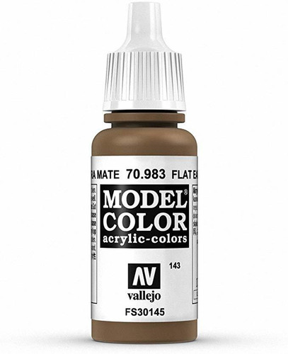 Vallejo Tierra Plana Paint, 17 Ml