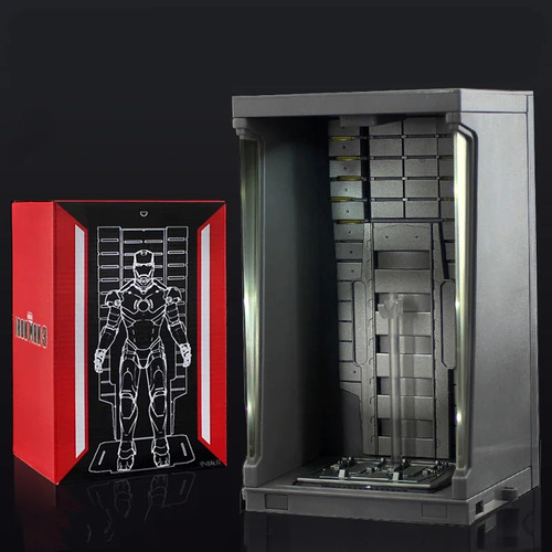 Figura Iron Man Mark I Salón De Armaduras 1/10 Zd Toys