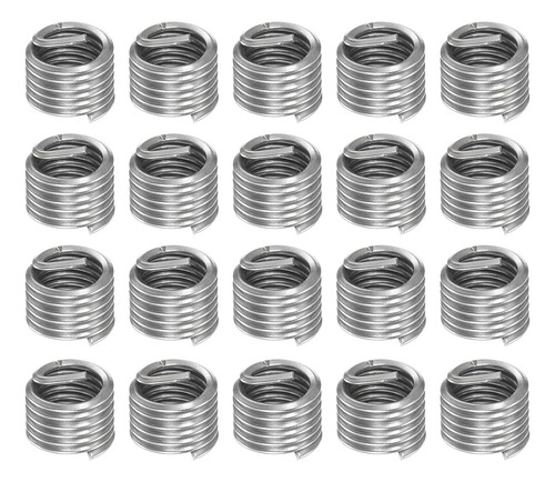 20pcs Insertos De Rosca De Alambre M6 X 1 1.5d 304 Acero Ino