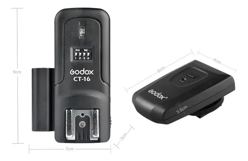 Godox Kit De Disparador De Radio Inalámbrico Ct-16