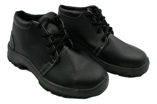 Botin Negro Sin Puntera Marca V-seg Br. N° 43