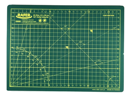 Plancha Tabla De Corte Rafer Bifaz A4 30x22cm Para Scrap