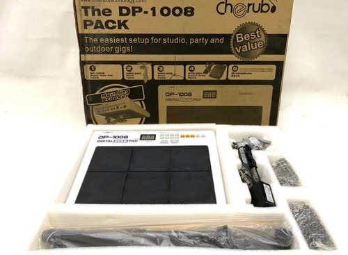 Bateria Eletronica Cherub Dp1008 Novo Estava Mostruario