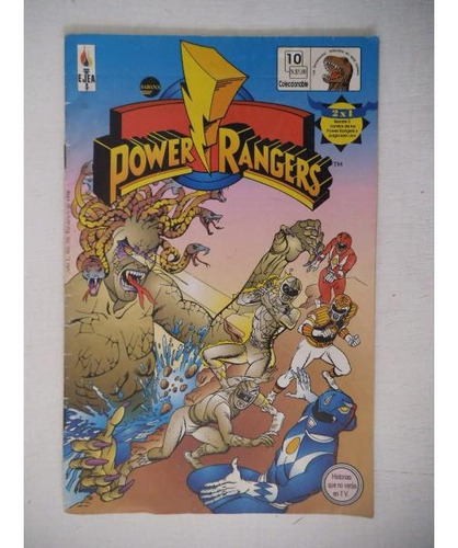 Comic Power Rangers 10 Editorial Ejea