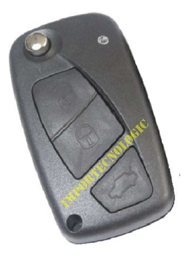 Carcasa Para Llave Alarma Fiat Idea Adventure 2012 Rectracti