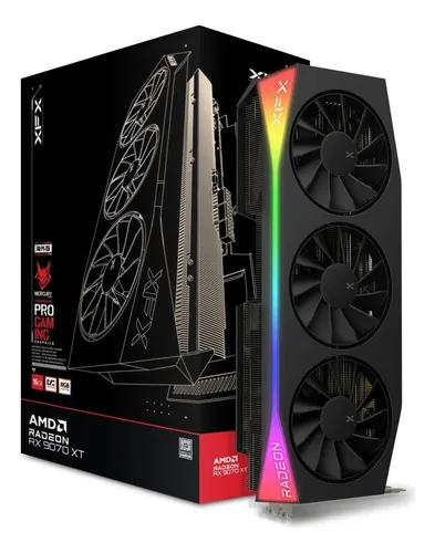 Xfx Mercury Amd Radeon Rx 9070xt Oc Gaming Edition With R...
