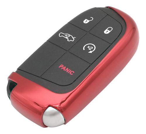 Rojo Tpu Key Fob Cover Case Remote Jacket Skin Glove Je...