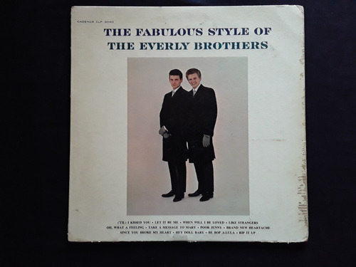 Lp The Fabulous Style Of The Everly Brothers 