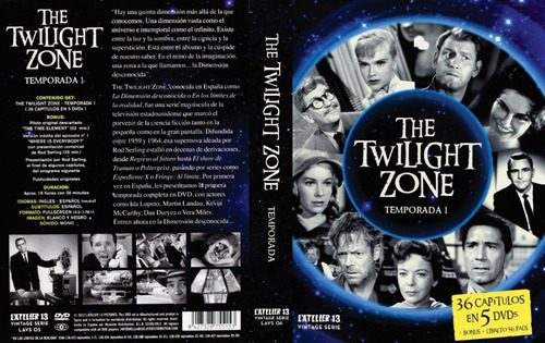 The Twilight Zone-tenemos Todas Las Temporadas Latino Dvd