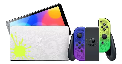 Nintendo Switch Oled 64gb Edição Limitada Splatoon 3 Novo Lacrado Com Nota  Fiscal