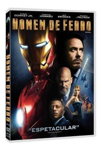 Homem De Ferro - Dvd - Robert Downey Jr. - Terrence Howard