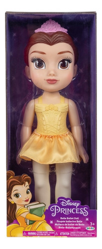 Muñeca Ballet Princesa Disney Bella 38 Cm Altura