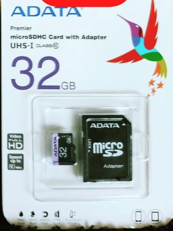 Micro Sdxc 32gb Card Adapter Uhs-i Adata
