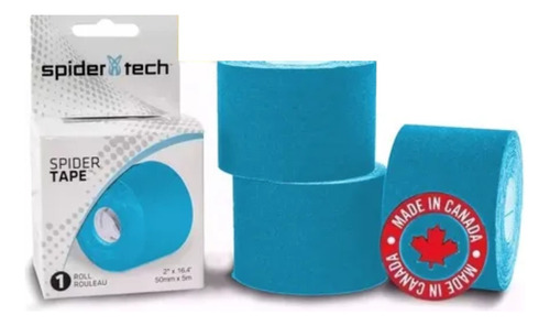 Combo Cintas Kinesiologicas Spidertech Tape Neuromuscular X4