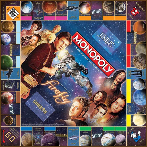 Monopoly Edición Especial Firefly Colección Juego Mesa