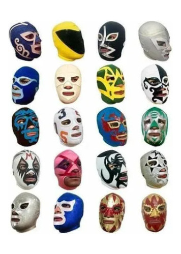 35 Mascaras Lucha Libre Batucada Fiesta Disfraz Boda Xv Años