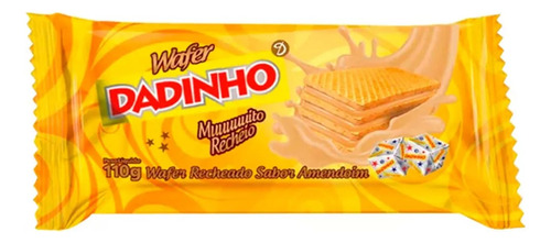 Biscoito Wafer Recheado Amendoim Dadinho 110g