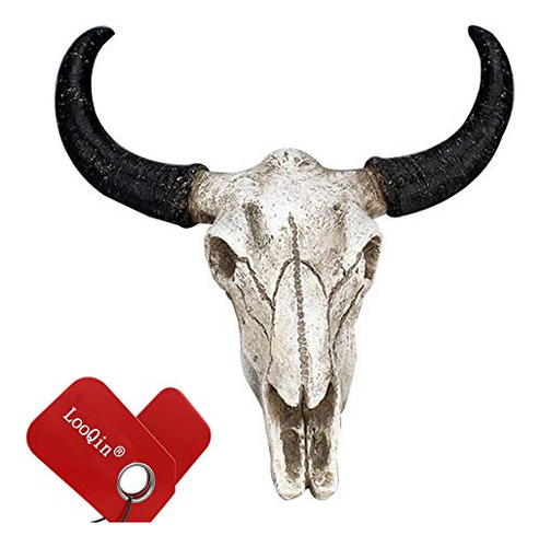 Simulación 3d Animal Vaca Cráneo Cabeza Resina Colgante De P