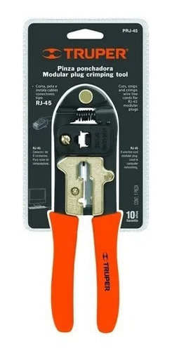 Alicate Para Terminal Computación Truper Prj-45 - 8 Hilos