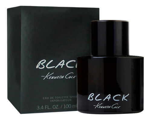 Kenneth Cole Black Men Edt 100ml Silk Perfumes Ofertas