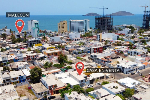Casa En Venta En Ferrocarrilera En Mazatlan Cerca De Playa